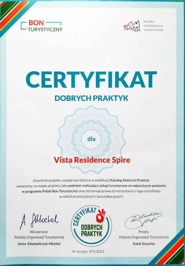 Vista Residence Spire Varšava Exteriér fotografie
